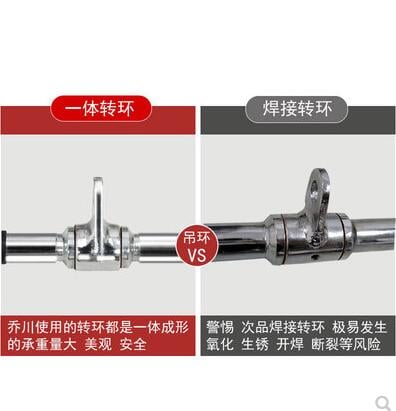 【咨詢客服應有盡有】【熱銷】墨墨優品 龍門架把手健身器材輔助配件大小飛鳥劃船高位下拉力長拉背桿神器 2