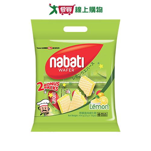 Nabati檸檬風味威化餅414G【愛買】