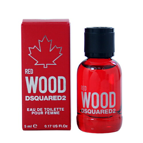 【名美香氛】DSQUARED2 WOOD 心動紅女性淡香水 5ml