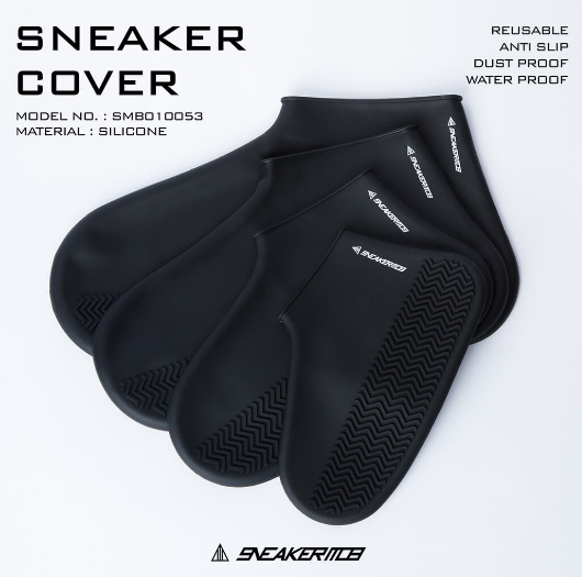 【毒】Sneaker Mob 防水鞋套 科技黑【領券折222｜Cube卡+APP下單最高10%回饋】