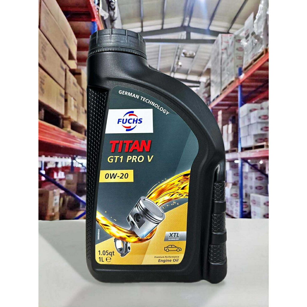 『油工廠』FUCHS TITAN GT1 PRO V 0W20 合成 機油VOLVO Drive E RBS0-2AE