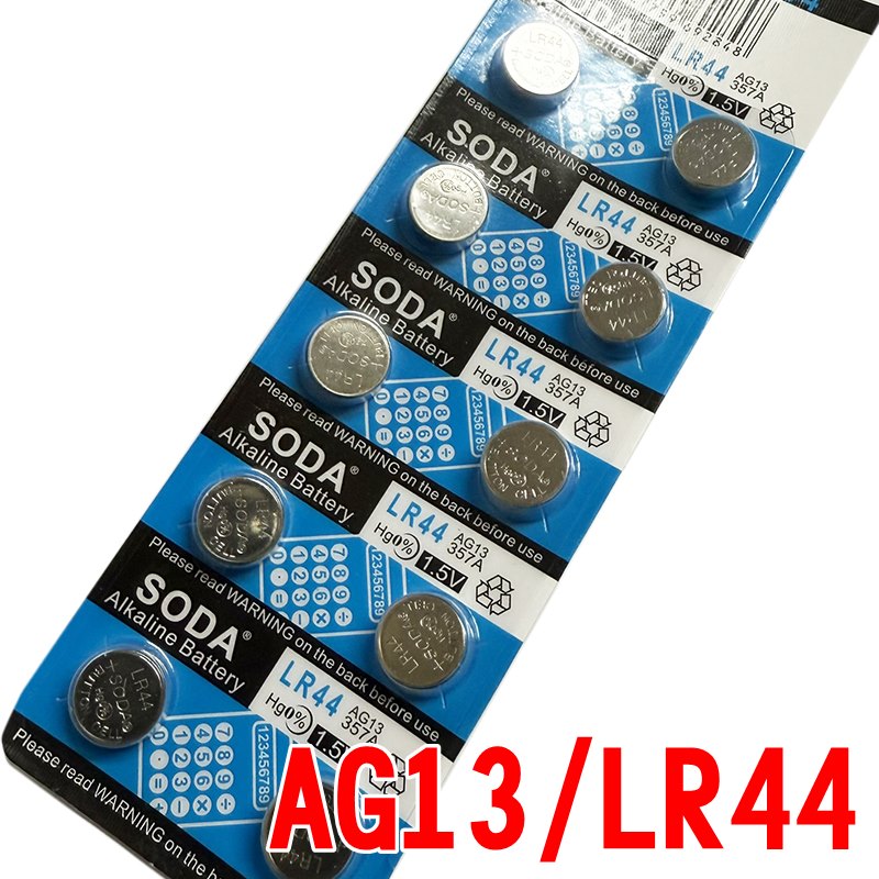 【珍愛頌】I013 鈕扣電池 AG13 LR44 水銀電池 計算機 翻譯機 相機 手電筒 357A A675 SR44