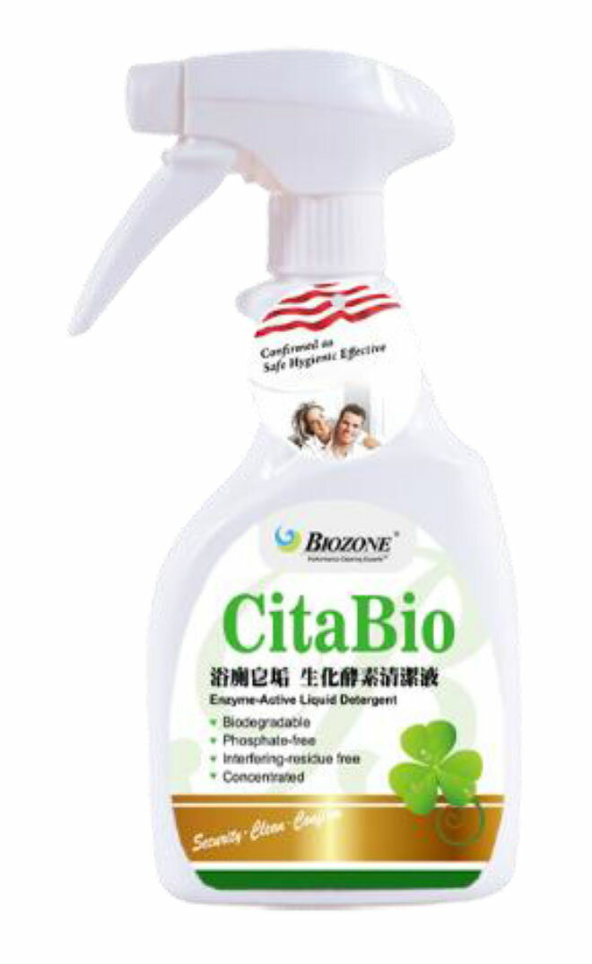 CitaBio浴廁皂垢 生化酵素清潔液 500cc ±3%