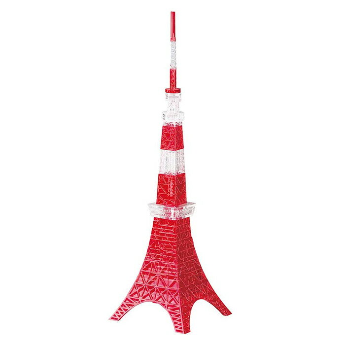 BEVERLY 透明立體拼圖 東京鐵塔 48片 【鯊玩具Toy Shark】