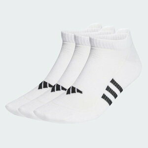 Adidas Prf Light Low [HT3440] 短筒襪 男女 襪子 訓練襪 短襪 輕薄 足弓支撐 3雙入 白