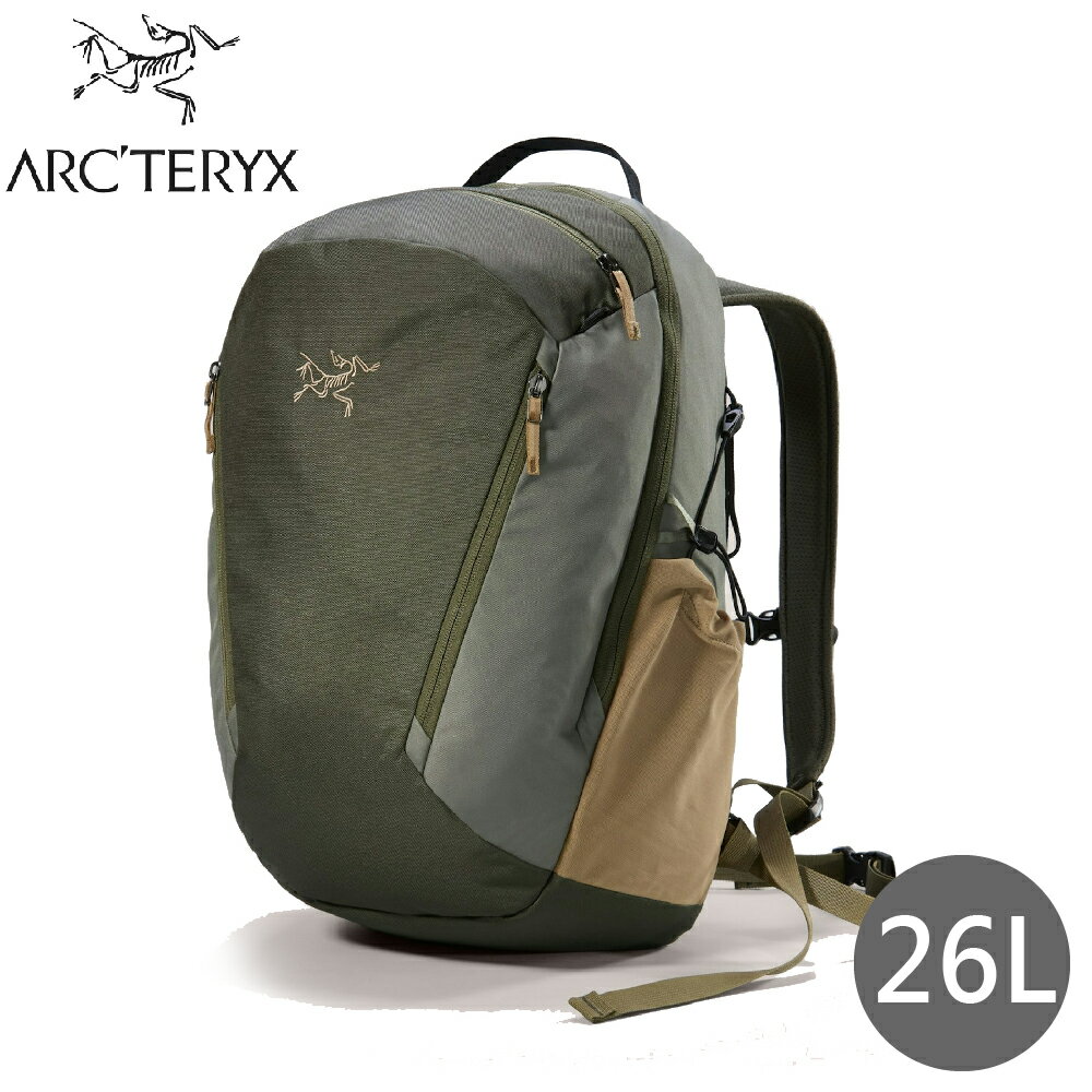 【ARC'TERYX 始祖鳥 Mantis 26L 多功能揹包《龍紋綠/糧草綠》】X000009825/休閒後揹包/登山包