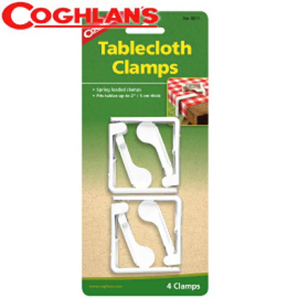 【COGHLANS 加拿大 桌布夾 Tablecloth Clamps】9211/桌布夾/桌布固定夾/登山/露營