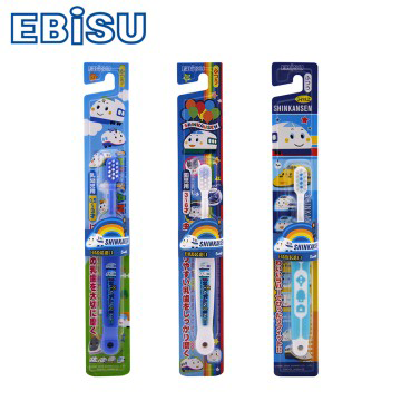 【EBiSU惠比壽】新幹線 0.5~3歲 / 3~6歲 兒童牙刷 (顏色隨機)🦷不要蛀牙