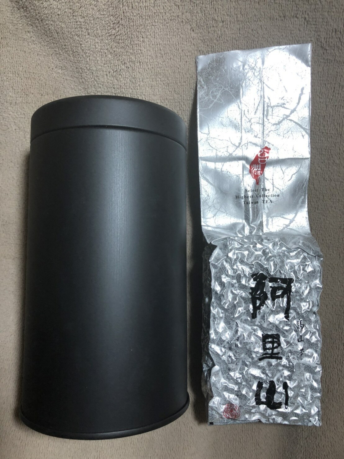 阿里山高山烏龍茶 高檔綠茶 送禮自用 4兩裝含優質罐* 1