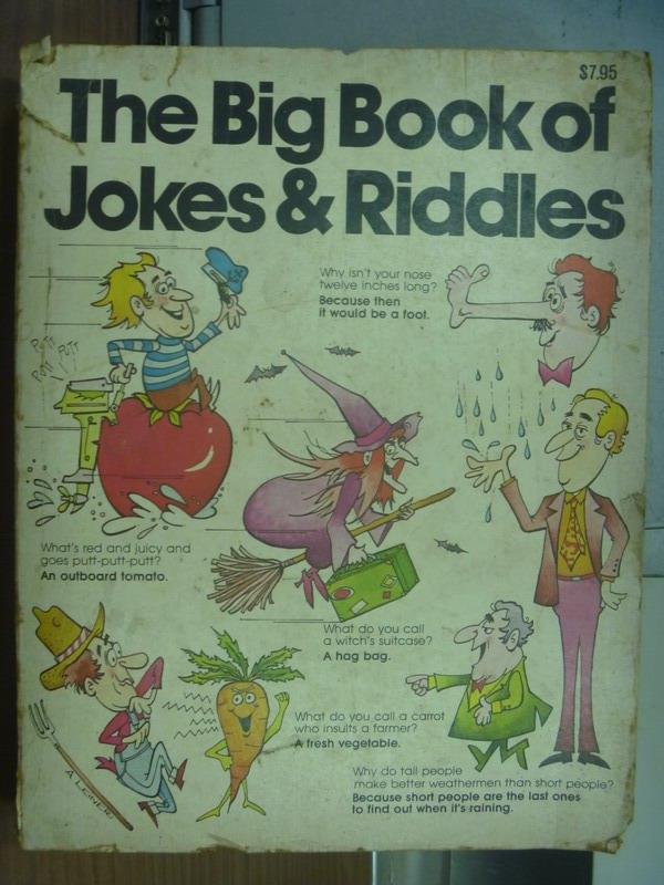 【書寶二手書T1／語言學習_PLI】The Big Book of Jokes & Riddles