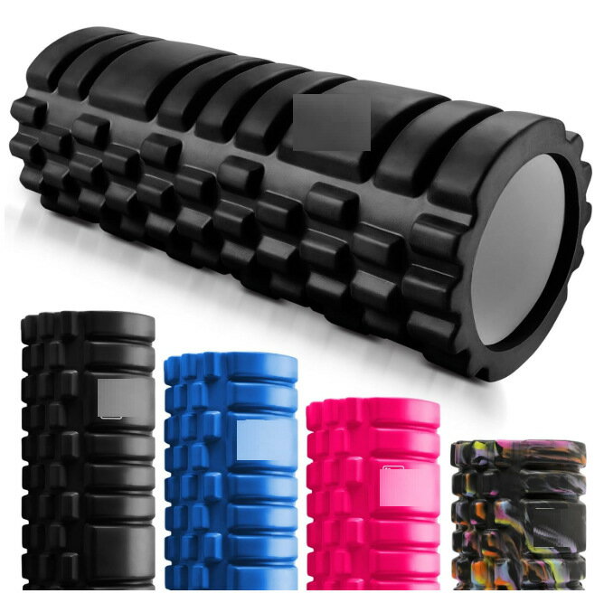 Foam Roller and Massage Roller空心泡沫滾軸浮點狼牙棒瑜伽柱