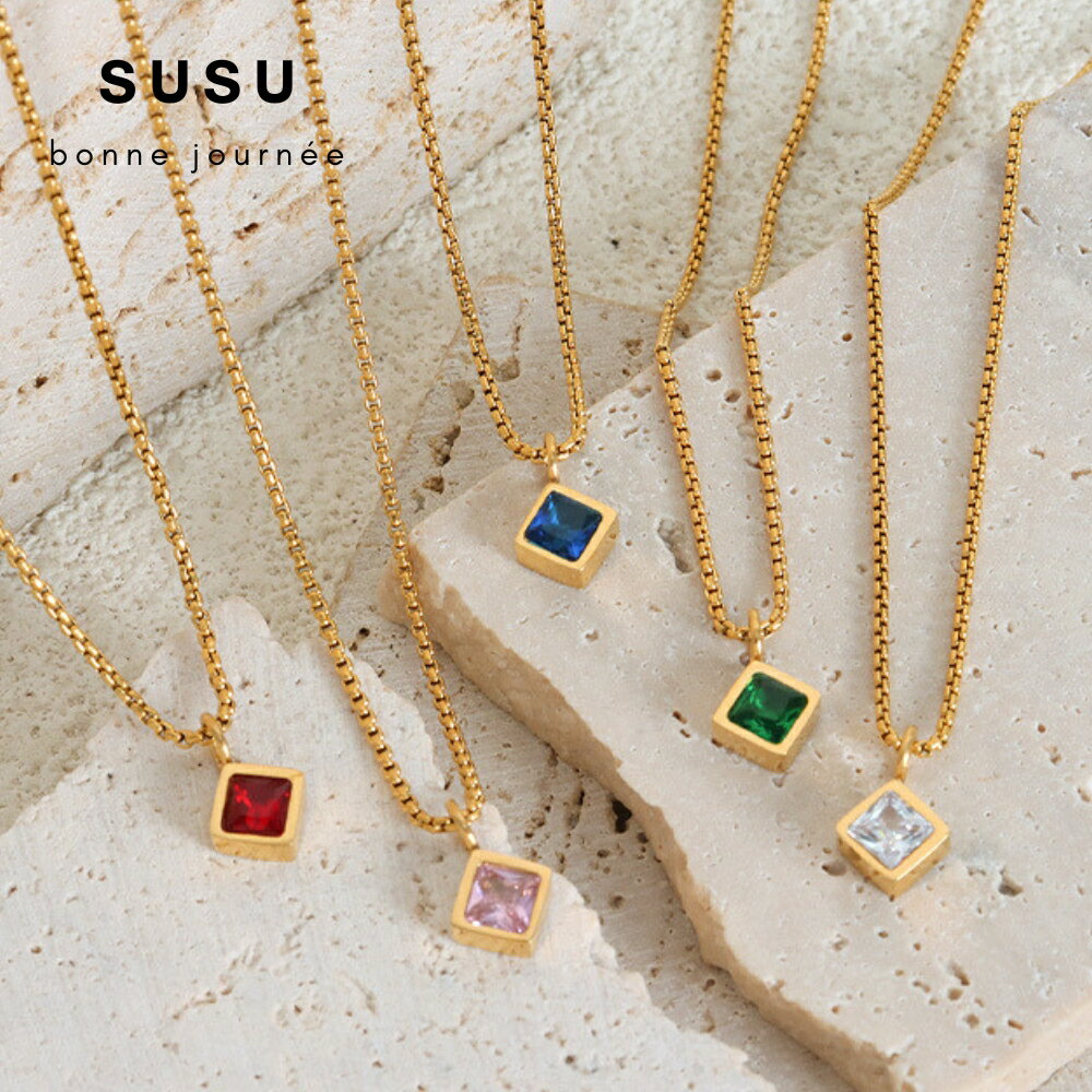 SU SU︱鋯鑽項鍊❤️事業 招財 人緣 工作 健康 紓壓 水晶 飾品 耳環 項鍊 手鍊  穿搭 百搭