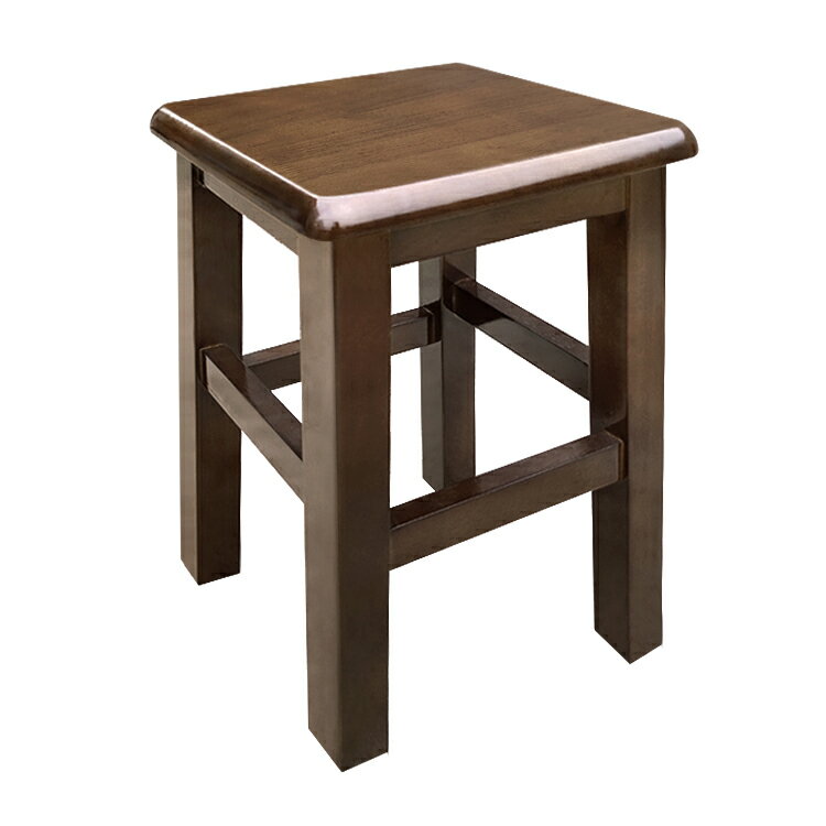 實木矮凳 實木方凳家用木板凳客廳餐桌凳中式復古商用方凳子椅子四方木凳子『XY23980』