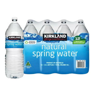 【10%點數回饋】Kirkland Signature 科克蘭 泉水 1.5公升 X 12瓶