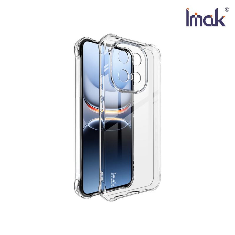 手機殼 防摔殼  Imak 艾美克 iQOO 15 5G 全包防摔套(氣囊) 保護殼 防摔殼 氣囊套 透明套 TPU軟套 不易發黃【愛瘋潮】