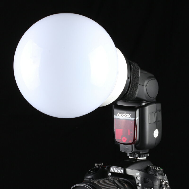 神牛V850ii V860ii機頂燈柔光球閃光燈快裝人像柔光器具攝影配件