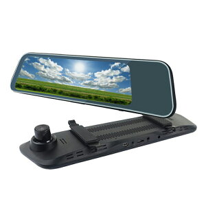 CORAL 附32G 行車記錄器 AE2 10吋螢幕 後視鏡型 前後雙鏡頭 行車紀錄器 GPS測速提醒