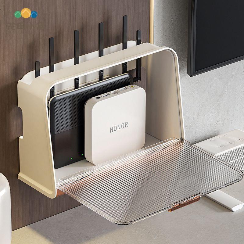 wifi路由器收納盒電線收納盒電源插板電線盒集線盒電源插座收納盒ph6101