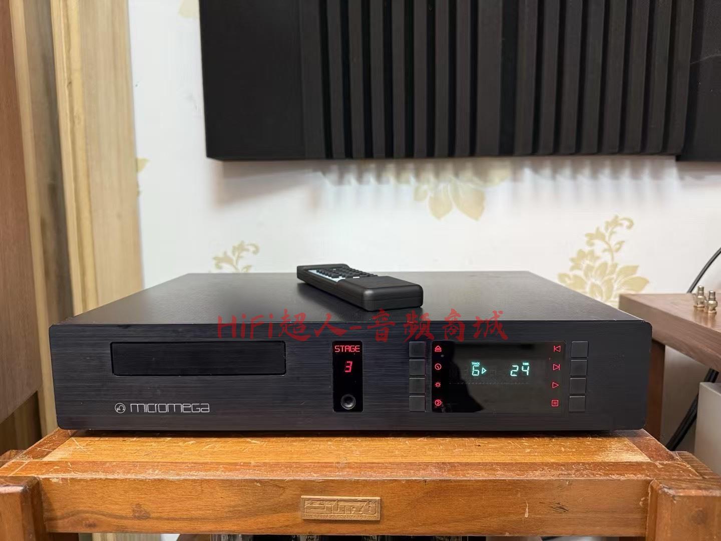 法國MICROMEGA 米格Stage3CD唱機 原裝220V 飛利浦12.4機芯 雙TDA1305解碼 三密封電源牛【HiFi超人-音訊商城】