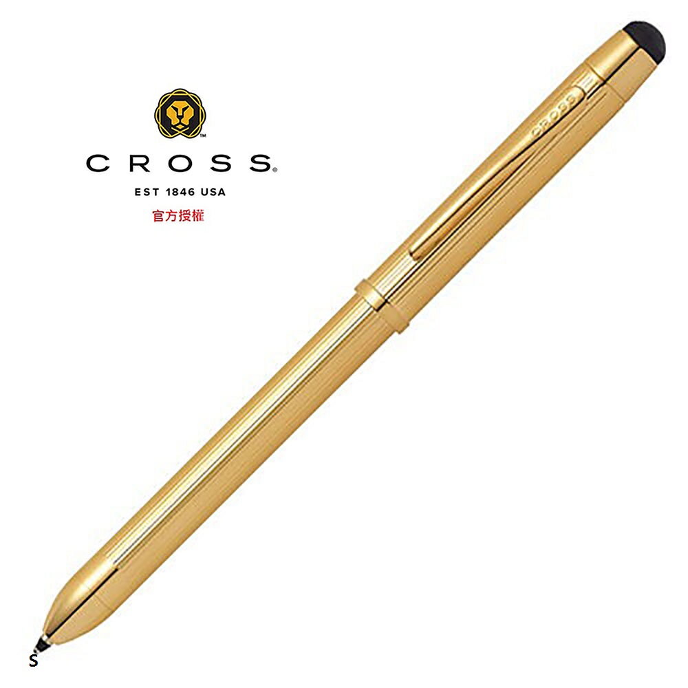 CROSS Tech3+系列 三用筆 23K鍍金 AT0090-12