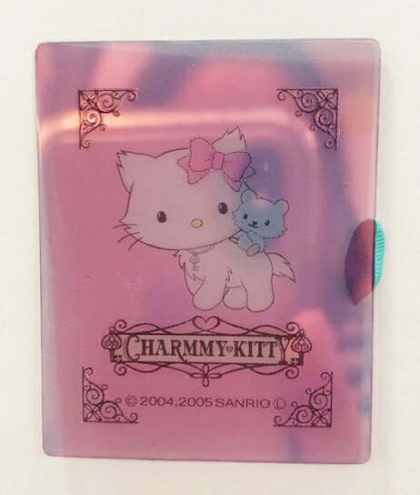 【震撼精品百貨】寵物貓 Charmmy Kitty 三麗鷗 寵物貓手機螢幕貼-粉站*02017 震撼日式精品百貨