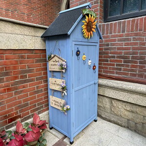 戶外櫃 子防水 防曬陽 颱儲物 櫃花園 庭院箱儲藏房雜物收納櫃