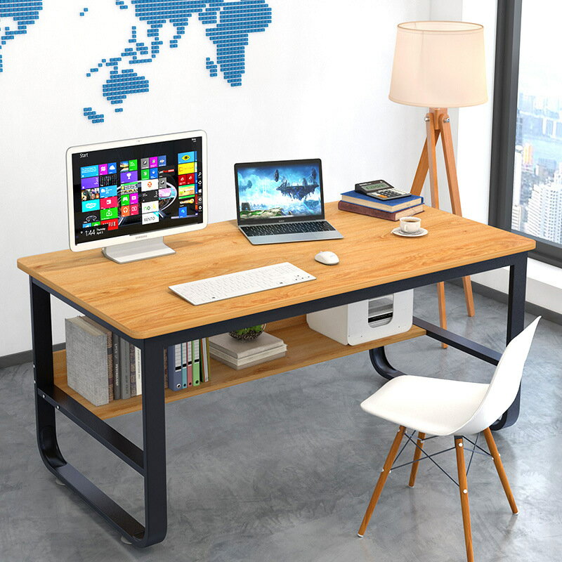 電腦桌 辦公桌 蔓斯菲爾電腦臺式桌家用辦公桌學生寫字臺書桌簡約現代經濟型桌子
