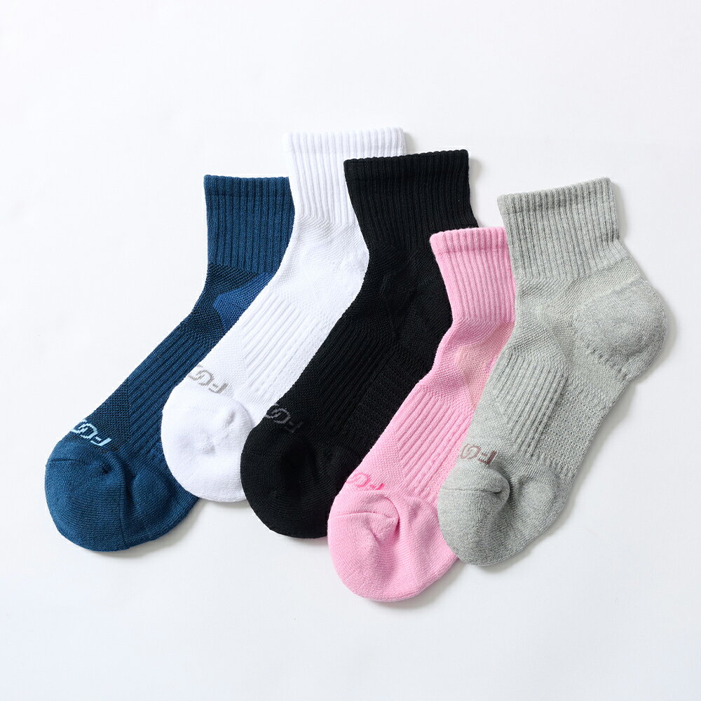 FOOTER 輕壓力單色足弓襪 除臭襪 運動襪 襪子 短襪 足弓襪(女-T97M) 6