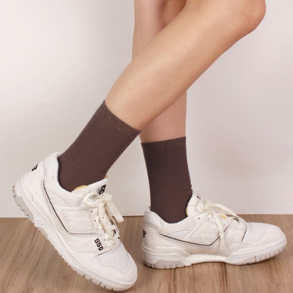 FOOTER 素色微分子高筒襪 除臭襪 薄襪 襪子-男款(T73L/XL) 2