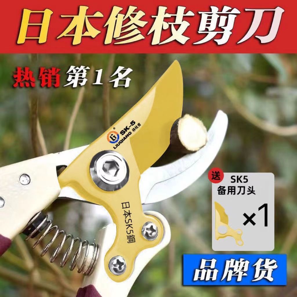 【現貨】原裝日本進口sk5粗枝剪樹枝剪綠植強力園藝剪刀修剪樹枝果樹園林【北歐居家生活】