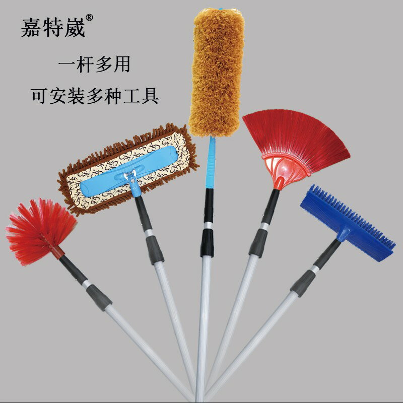 大掃除工具 縫隙灰塵撢 除塵刷 長柄刷 3米5米雞毛撣子掃房家用加長伸縮桿掃灰塵撣可彎曲靜電除塵撣