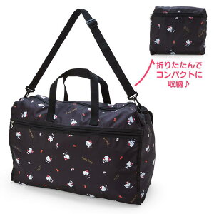 真愛日本 kitty 可折疊收納 大旅行袋 兩用 行李袋 旅行袋 飛機包 禮物 ID62