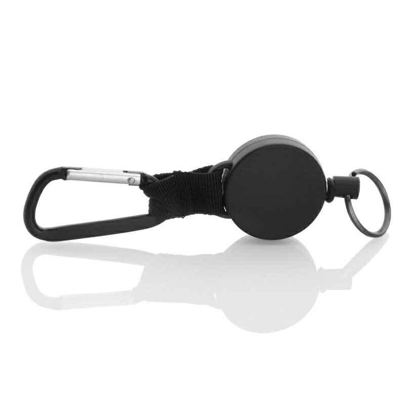 創意伸縮登山扣高彈力防丟鑰匙扣戶外防失手繩多功能便攜式易拉扣 4