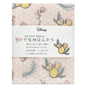 【震撼精品百貨】Micky Mouse_米奇/米妮 ~日本Disney迪士尼 日本製紗布巾 手帕-米妮大頭*17592