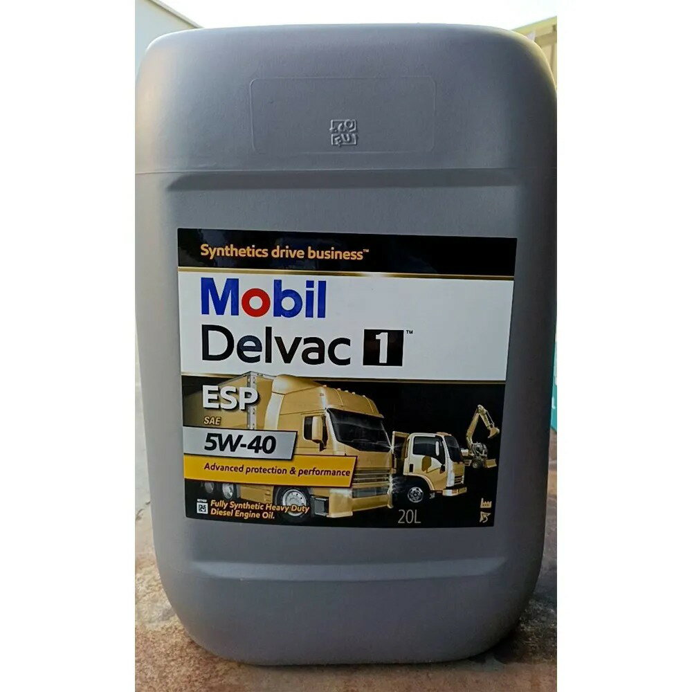 MOBIL 1 DELVAC ESP 5W40 20L 全合成柴油引擎機油【APP下單最高22%點數回饋】