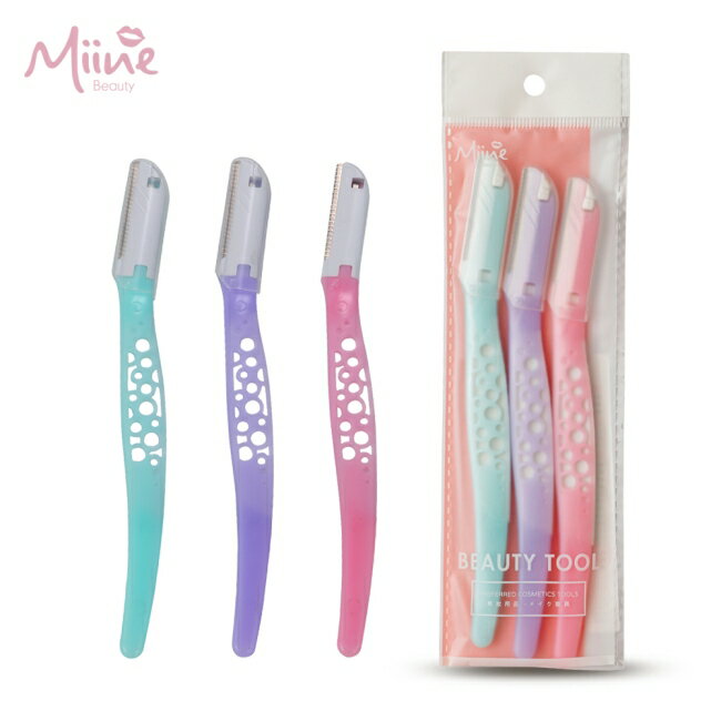 Miine 安全修眉刀-3入