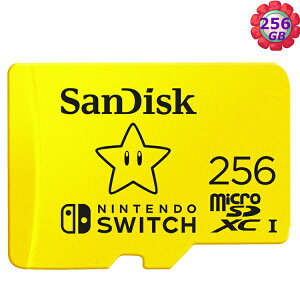 SanDisk 256GB 256G microSDXC【Nintendo SWITCH】microSD SD SDXC 100MB/s U3 SDSQXAO-256G 任天堂記憶卡