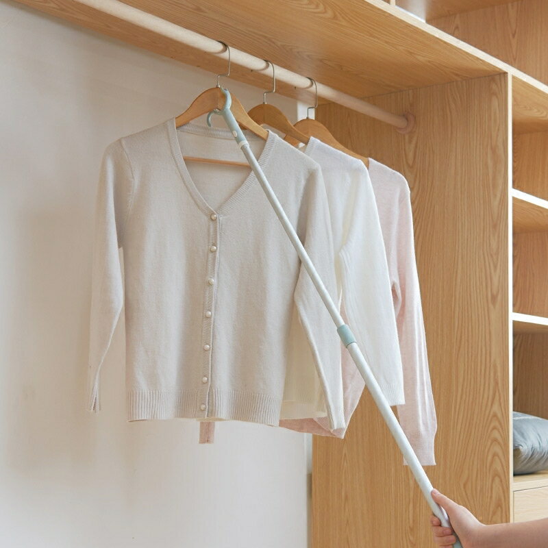 撐衣桿曬衣叉伸縮陽臺取衣服的叉桿叉頭挑衣桿架衣叉桿家用晾衣桿/衣叉/衣桿/晾衣叉/晾衣桿/撐衣桿/伸縮桿/取衣桿/曬衣桿