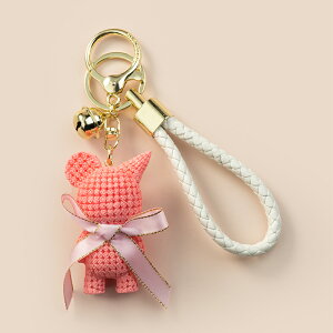 W.KONG系列鑰匙扣掛件創意個性車鑰匙鏈圈環男女情侶一對書包掛飾
