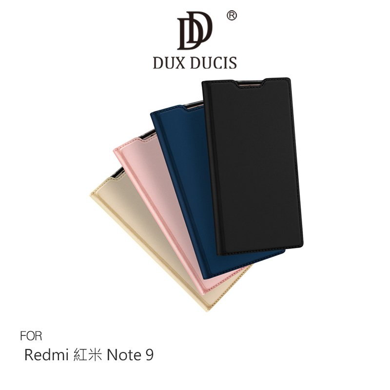 【APP4%點數】DUX DUCIS Redmi 紅米 Note 9 SKIN Pro 皮套 插卡 支架 保護套 手機殼