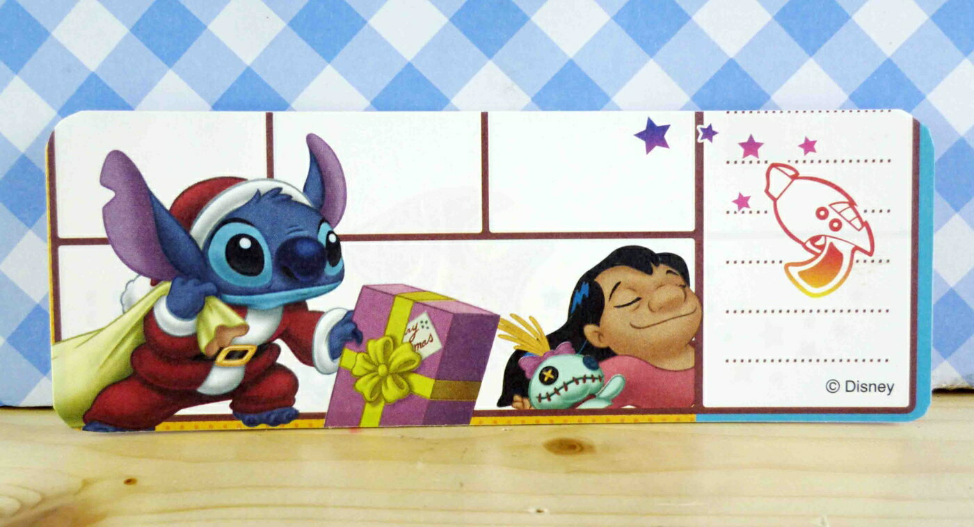【震撼精品百貨】Stitch 星際寶貝史迪奇 卡片-聖誕 震撼日式精品百貨