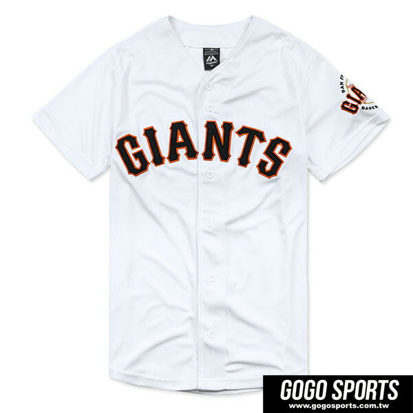 【滿2件再95折】【毒】MLB SF 舊金山巨人 經典款 LOGO 白色 棒球球衣
