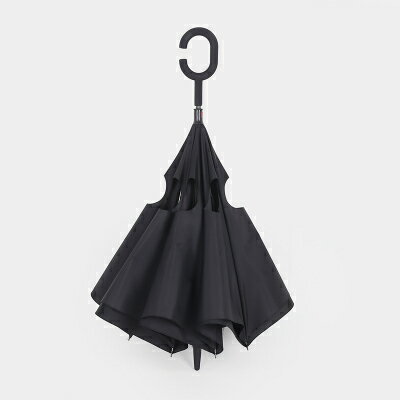 Kazbrella 可站立反向傘德國創意雙層長柄傘男女晴雨傘免持式雨傘