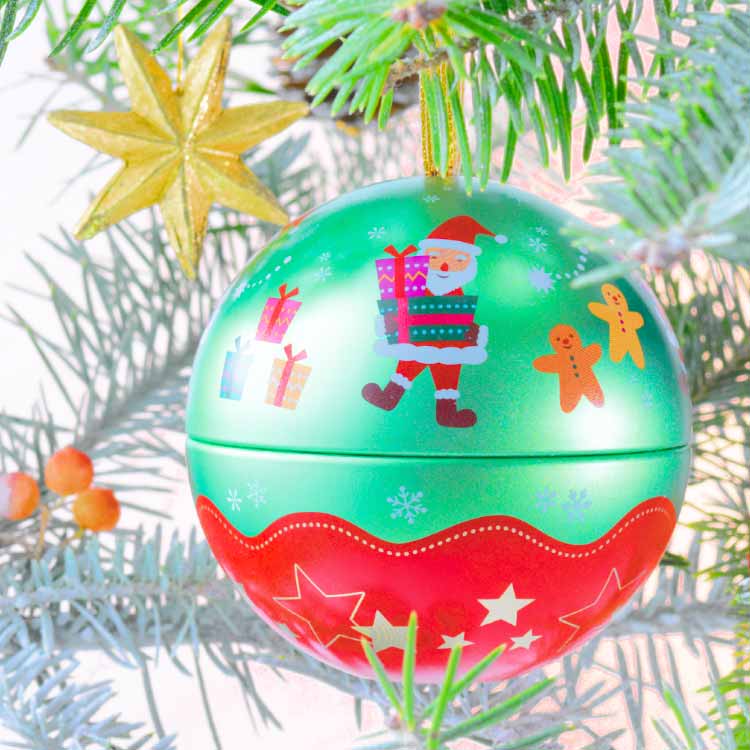 日本北海道Royce巧克力片禮盒組聖誕樹吊燈圓形吊飾旋轉木馬鐵盒收納盒糖果罐2020聖誕節限定-現貨