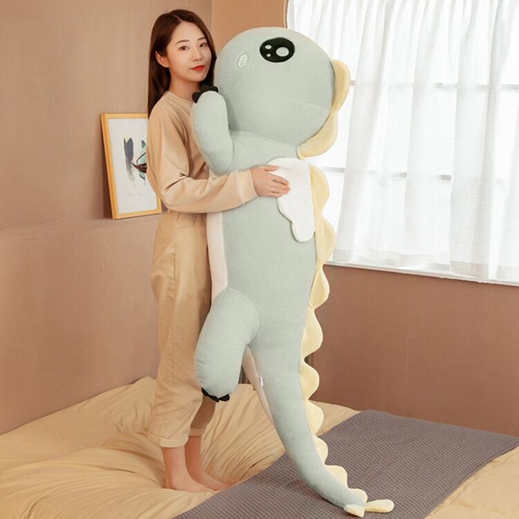 天使恐龍抱枕床頭靠墊大靠背長條枕女生側睡夾腿抱枕靠墊孕婦靠枕