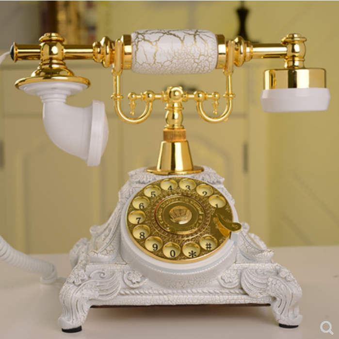 歐式仿古電話機座機 複古電話 時尚創意 辦公家用 禮品電話機