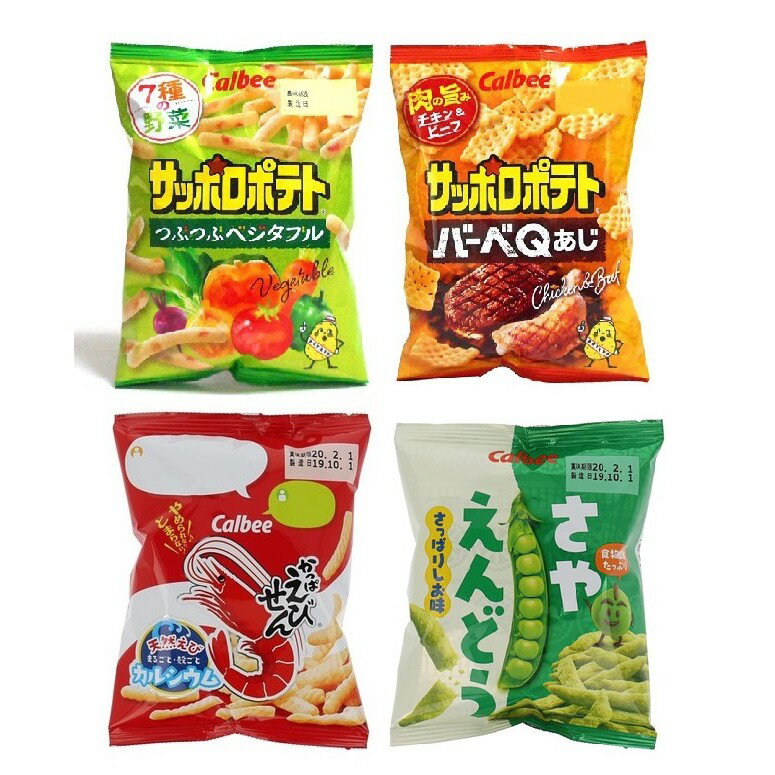 大賀屋 日本製 卡樂比 牛排 7野菜 薯片 馬鈴薯 蝦味先 洋芋片 土豆 日本 卡樂比洋芋片 正版 J00051398