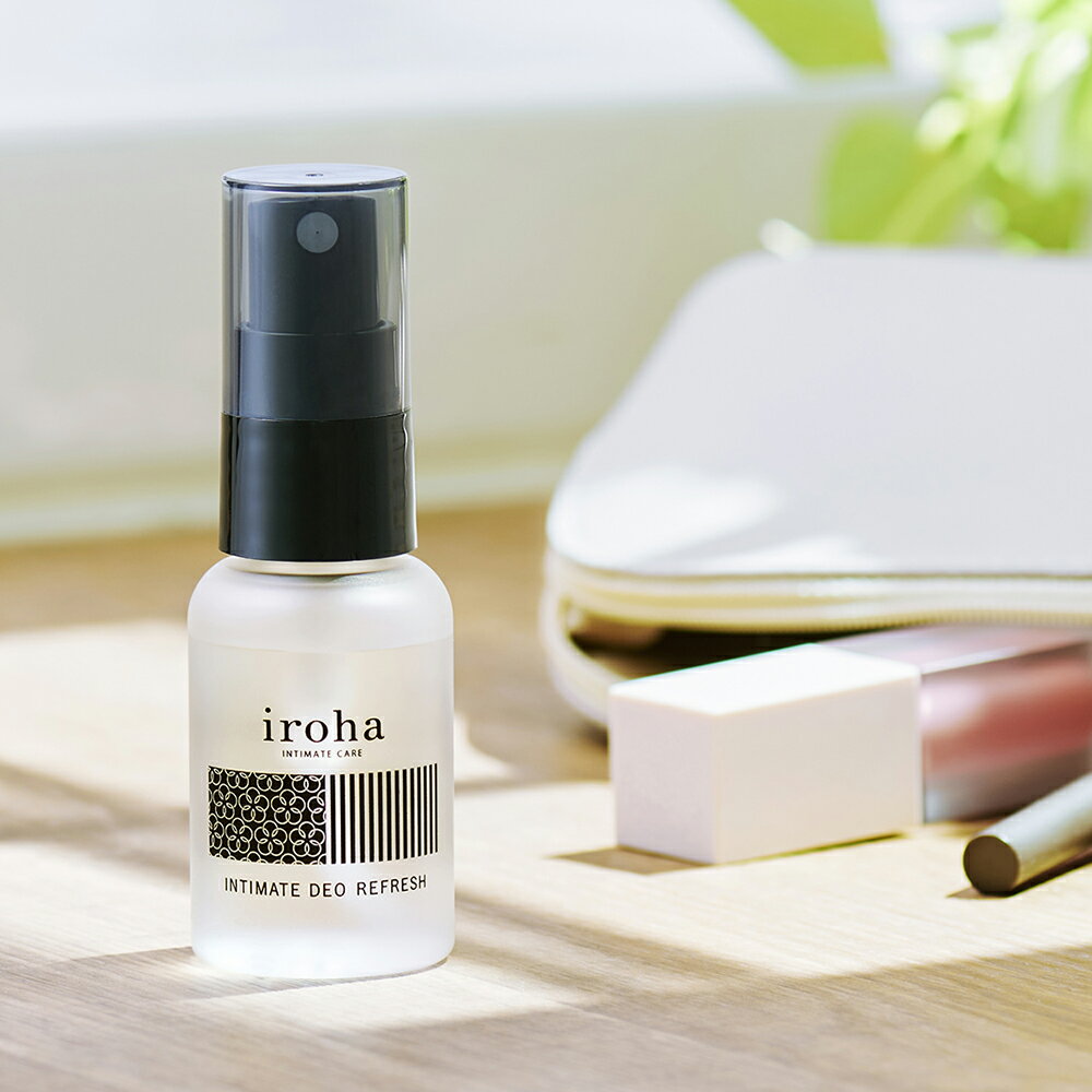 【官方直營】iroha INTIMATE DEO REFRESH 依柔華私密爽身噴霧 保濕 弱酸性 精油 日本