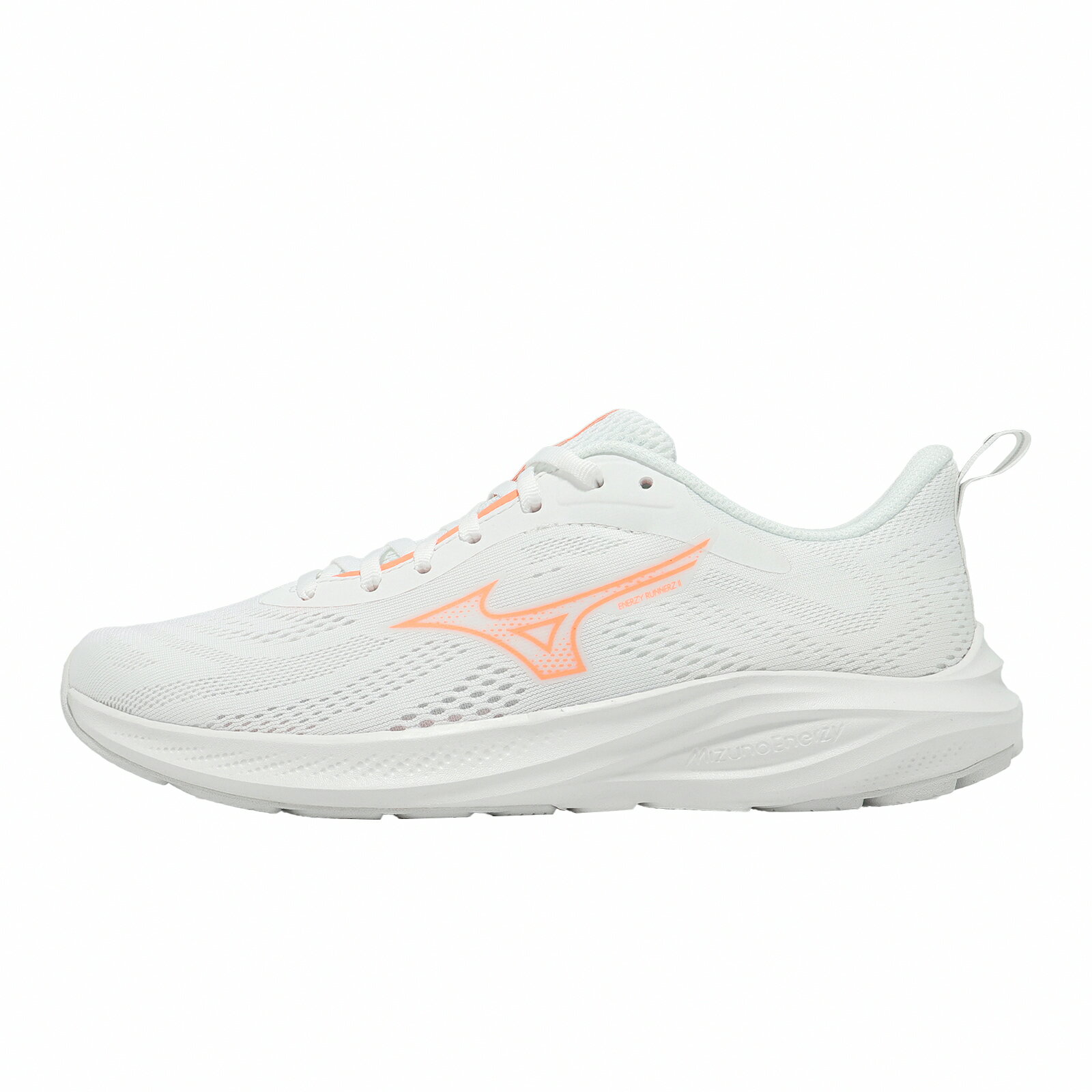 Mizuno 美津濃 慢跑鞋 Enerzy Runnerz 2 女鞋 米白 緩震 運動鞋 K1GA2511-31