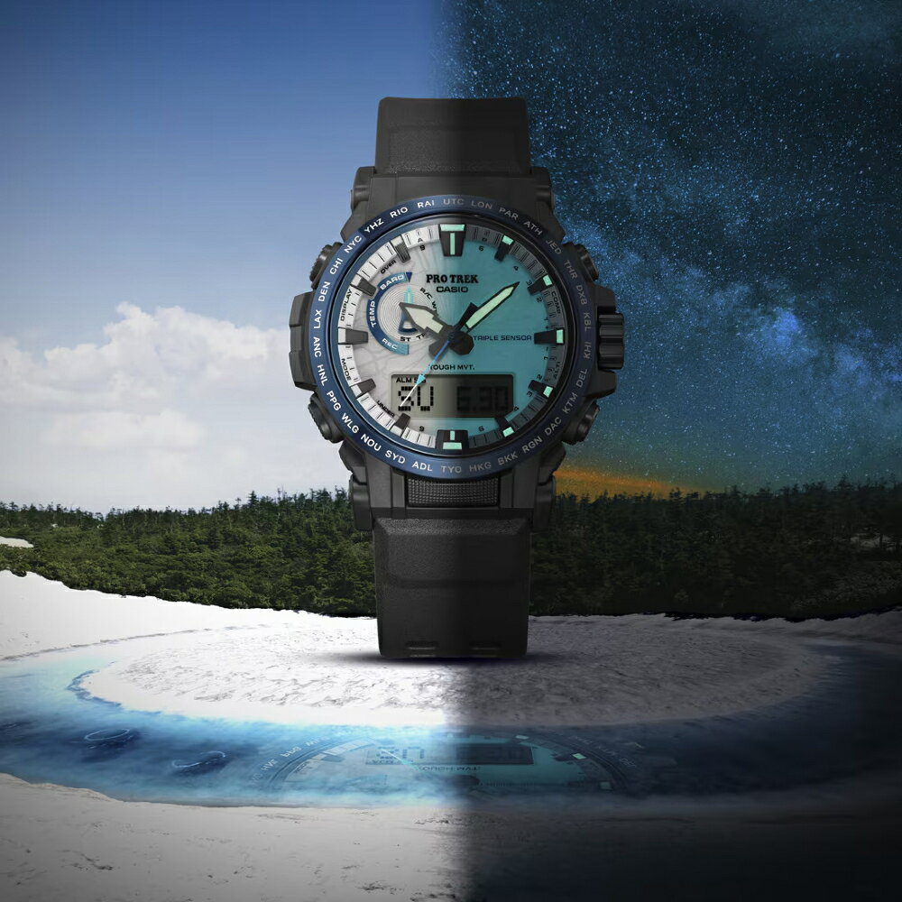 CASIO 卡西歐  PRO TREK PRW-61系列 PRW-61D-2 太陽能電力  戶外探險 47.4mm｜樂天領券現折★全館特惠中★指定刷卡回饋10% 3